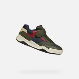 Decathlon Sneakers Geox Model J Perth Kleur Groen aanbieding