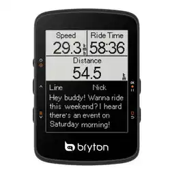 Decathlon Rider 460 E GPS-fietscomputer Bryton aanbieding