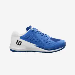 Decathlon Multicourt tennisschoenen voor heren Rush Pro Ace blauw wit aanbieding