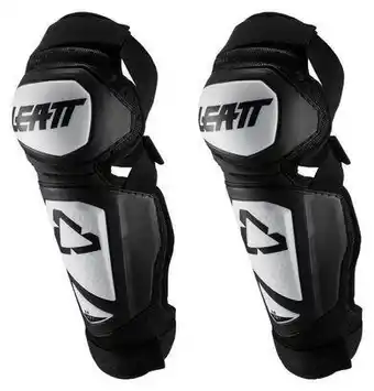 Decathlon Leatt 3.0 EXT Knie Scheenbeschermers Wit Zwart aanbieding
