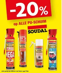 Hubo op ALLE PU-SCHUIM aanbieding