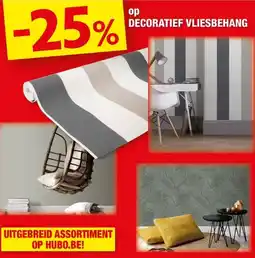 Hubo op DECORATIEF VLIESBEHANG aanbieding