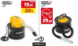 Hubo Powerplus POWX3000 aszuiger 1000W 15l aanbieding