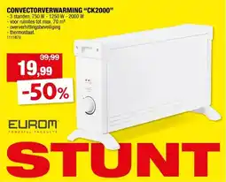 Hubo CONVECTORVERWARMING CK2000 aanbieding