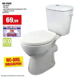 Hubo WC-pack CA aanbieding