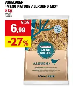Hubo Menu Nature Menu Nature Allround Mix graankorrelmengeling 5kg aanbieding