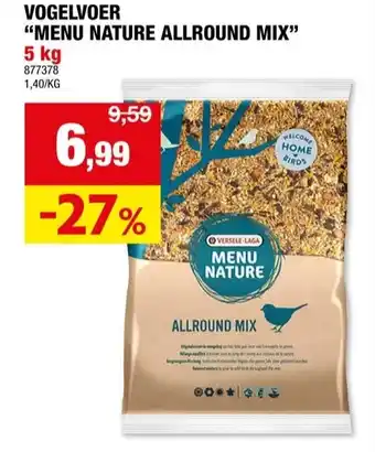 Hubo Menu Nature Menu Nature Allround Mix graankorrelmengeling 5kg aanbieding