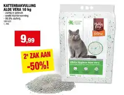 Hubo White Hygiene Aloe Vera kattenbakvulling 10kg aanbieding