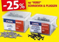 Hubo op HUBO SCHROEVEN & PLUGGEN aanbieding