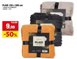 Hubo PLAID 150 x 200 cm aanbieding