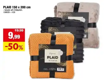 Hubo PLAID 150 x 200 cm aanbieding