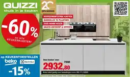 Hubo op alle KEUKENKASTEN! aanbieding