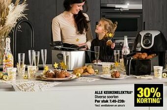Big Bazar Alle keukenelektra aanbieding