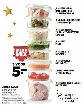 Jumbo Jumbo tapas aanbieding