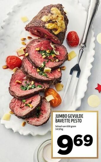 Jumbo Jumbo gevulde bavette pesto aanbieding