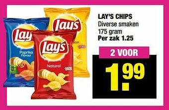 Big Bazar Lay’s chips aanbieding