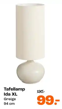 Kwantum Tafellamp Ida XL aanbieding