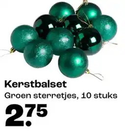 Kwantum Kerstbalset aanbieding