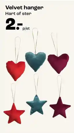 Kwantum Velvet hanger aanbieding