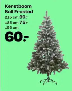 Kwantum Kerstboom Soll Frosted aanbieding