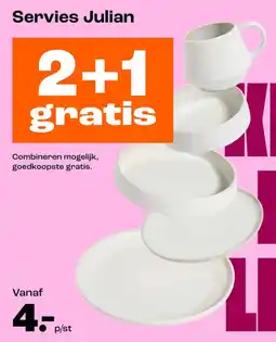 Kwantum Servies Julian aanbieding