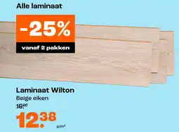 Kwantum Laminaat Wilton aanbieding