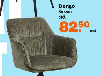 Kwantum Stoelen Dongo aanbieding