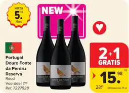 Carrefour Market Portugal Douro Fonte da Perdriz Reserva aanbieding