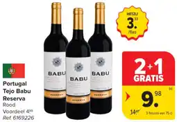 Carrefour Market Portugal Tejo Babu Reserva aanbieding