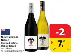 Carrefour Market Nieuw-Zeeland Nelson Seifried Estate Rabbit Island aanbieding