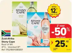 Carrefour Market Zuid-Afrika Stony Cape aanbieding