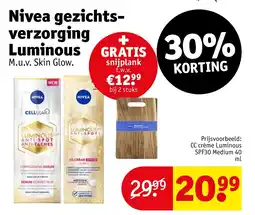 Kruidvat Nivea gezichtsverzorging Luminous aanbieding