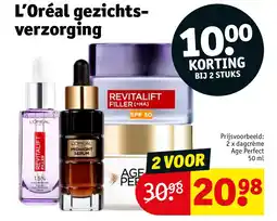 Kruidvat L’Oréal gezichtsverzorging aanbieding