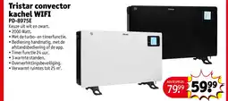 Kruidvat Tristar convector kachel WIFI aanbieding