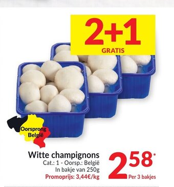 Intermarché Witte champignons aanbieding