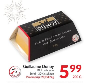 Intermarché Guillaume Dunoy 200g aanbieding