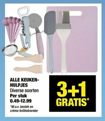 Big Bazar Alle keukenhulpjes aanbieding