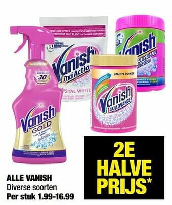 Big Bazar Alle vanish aanbieding