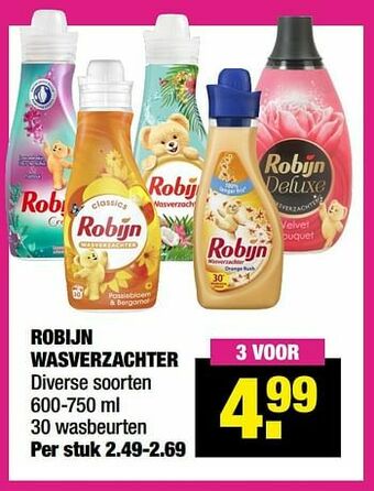 Big Bazar Robijn wasverzachter aanbieding