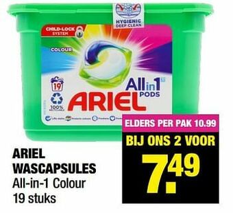 Ariel wascapsules