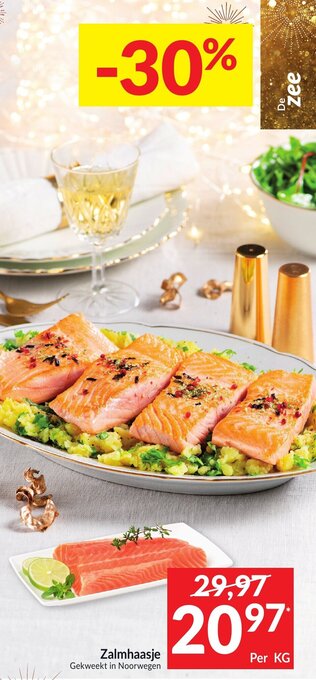 Intermarché Zalmhaasje aanbieding
