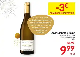 Intermarché AOP Menetou-salon 75cl aanbieding