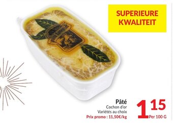 Intermarché Pate 100g aanbieding