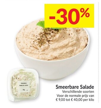 Intermarché Smeerbare salade aanbieding