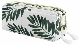 HEMA Etui Dubbele Rits Bladeren