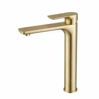 Zelfbouwmarkt Wastafelkraan Hoog Hunter Goud aanbieding