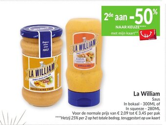 Intermarché La William aanbieding