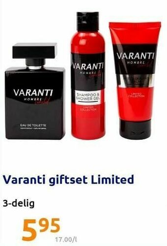 Action Varanti giftset limited aanbieding