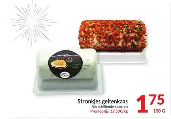 Intermarché Stronkjes geitenkaas 100g aanbieding