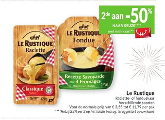 Intermarché Le Rustique aanbieding